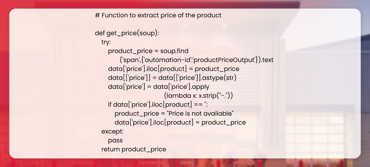 Function-for-Extracting-the-Product-Price